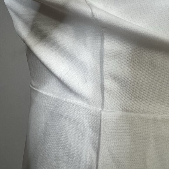 Lulus Maxi Dress‎ Immaculate Romance White Sheer Organza Long Sleeve Size XS NEW - Picture 5 of 12